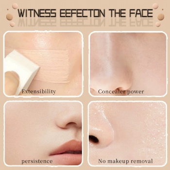 Cross-border Makeup Liquid Foundation Matte Concealer Long-lasting Long-lasting Makeup Invisible Pores Foundation European and American makeup Foundation cream  OEM/ODM