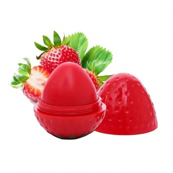 Cross-border hot Europe and the United States moisturizing strawberry lip balm moisturizing lip balm fruity lip gloss cosmetics wholesale makeup  ODM/OEM