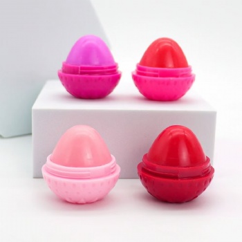Cross-border hot Europe and the United States moisturizing strawberry lip balm moisturizing lip balm fruity lip gloss cosmetics wholesale makeup  ODM/OEM