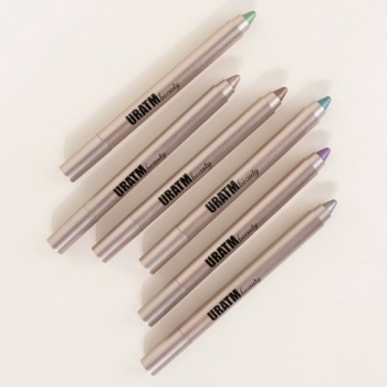 Cross-border for 6-color pearl eyeshadow pen non-smudging with sharpener pencil eyeliner lying silkworm pen foam pen makeup  OEM/ODM
