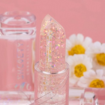 Cross Border 3 Color Temperature Change Lip Gloss Flash Anti-Cracking Long-lasting Moisturizing Lip Oil Hydrating Jelly Lipstick Makeup OEM/ODM