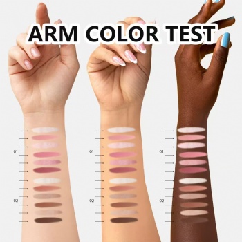 Cross Border Beauty Highlight Six Color Blush Natural Brightening Three-dimensional Contouring Long Lasting waterproof and sweat resistant Blush contouring all in one  OEM/ODM